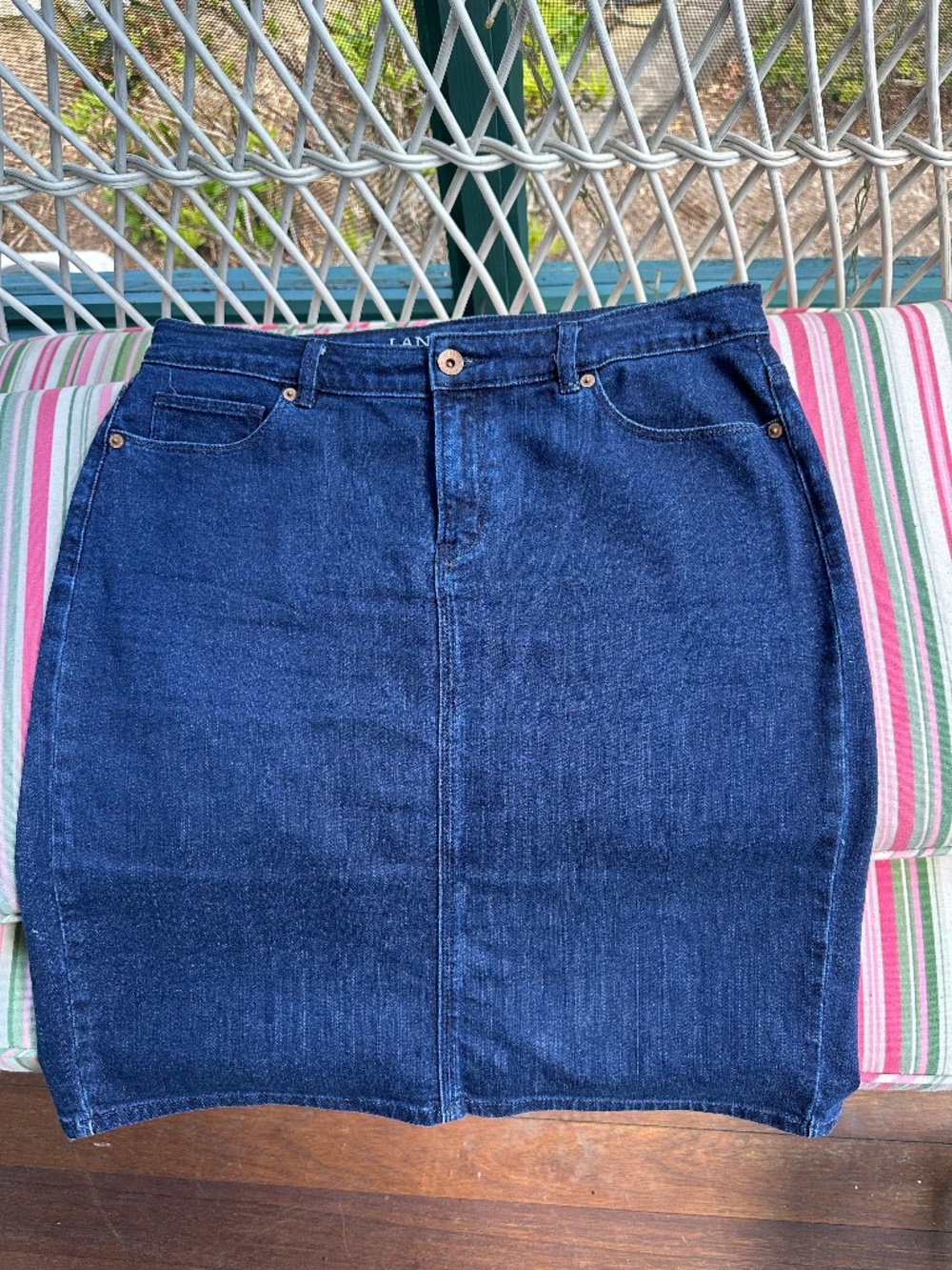 Lands’ End Women’s Denim Skirt